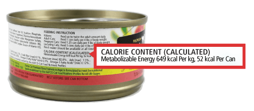 Calorie content